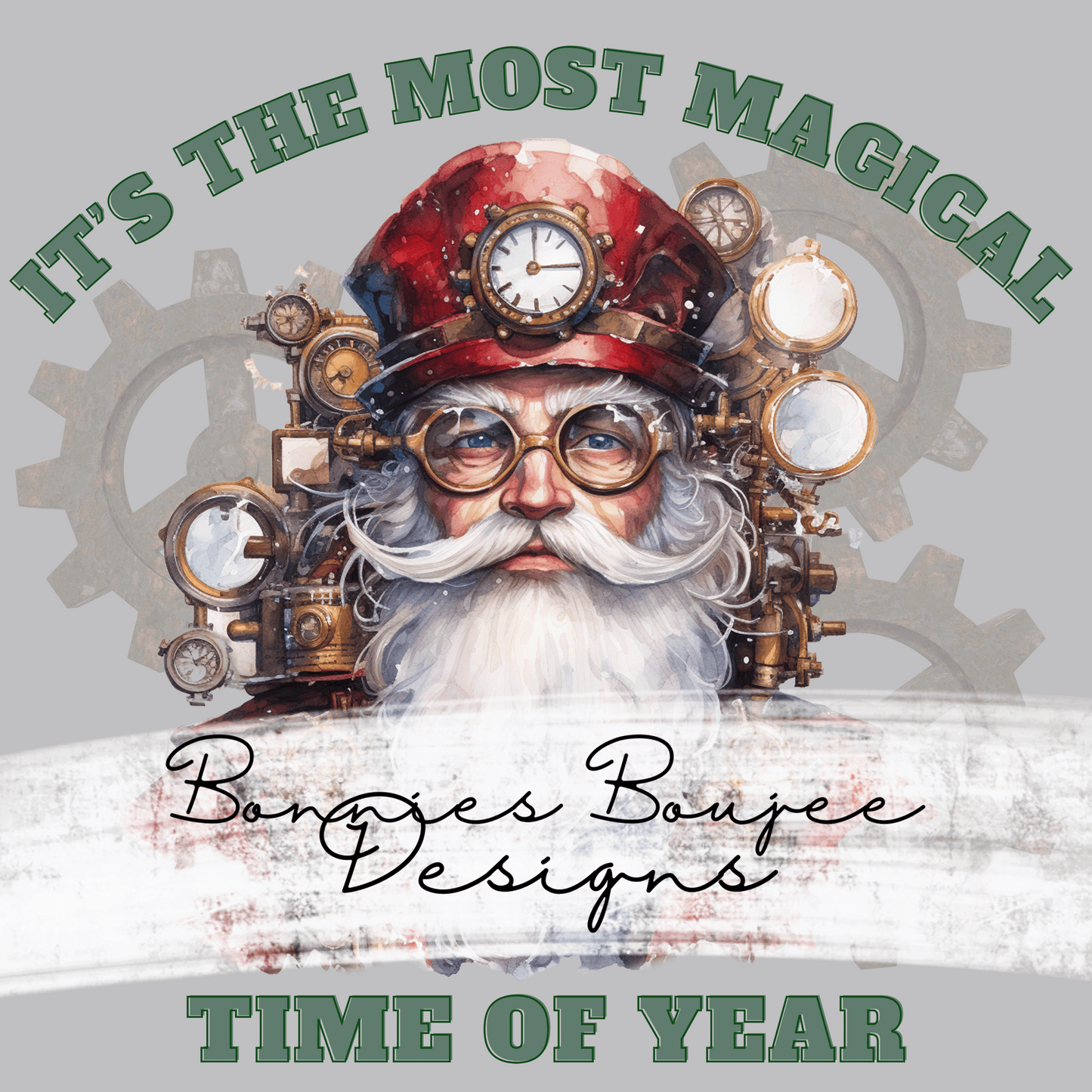 Steampunk Santa - Sub PNG - Coordinating