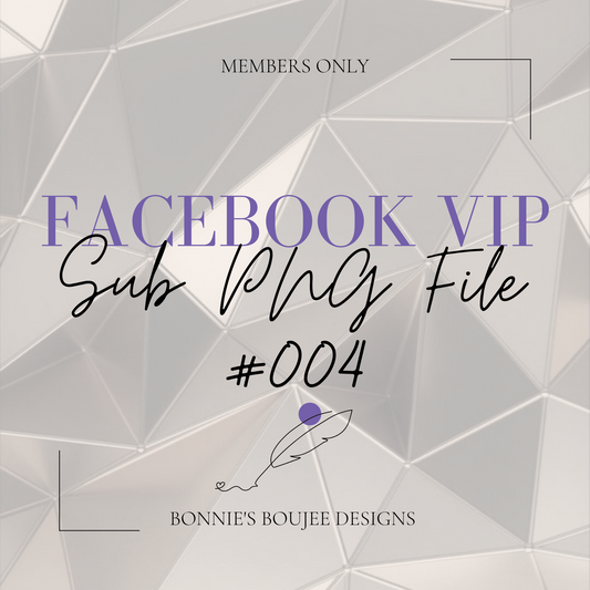 Facebook VIP Sub PNG #004