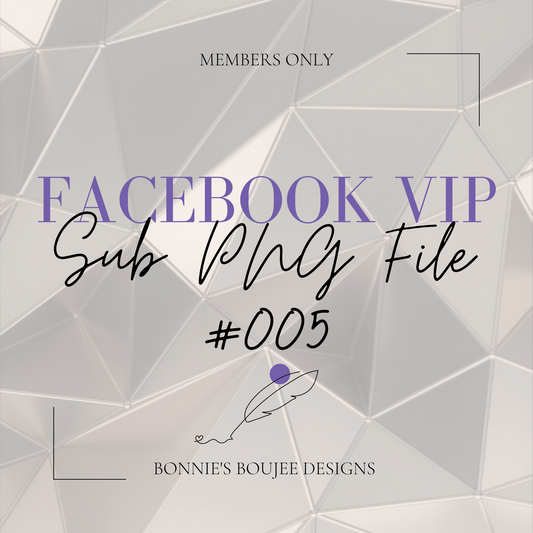 Facebook VIP Sub PNG #005