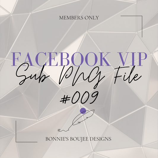 Facebook VIP Sub PNG #009