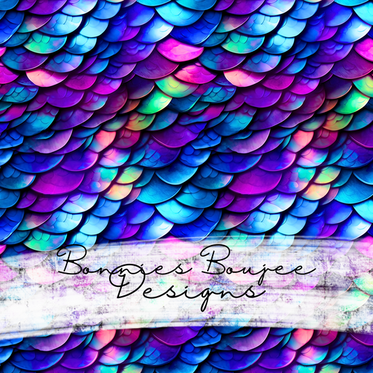 Purple Fish Scales Seamless File