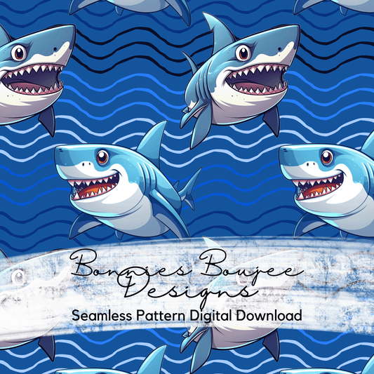 Great White Shark Seamless File