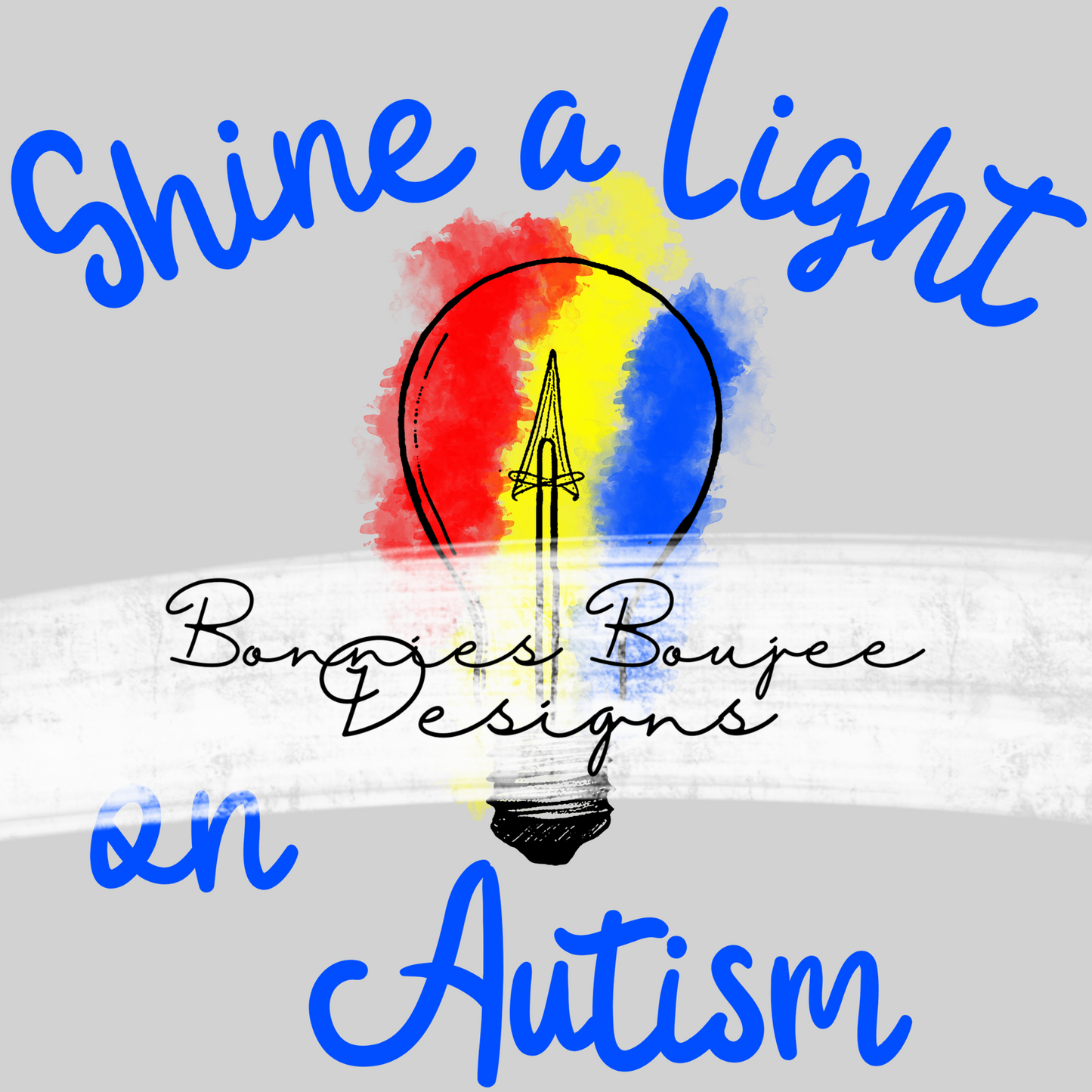 Shine a Light on Autism PNG