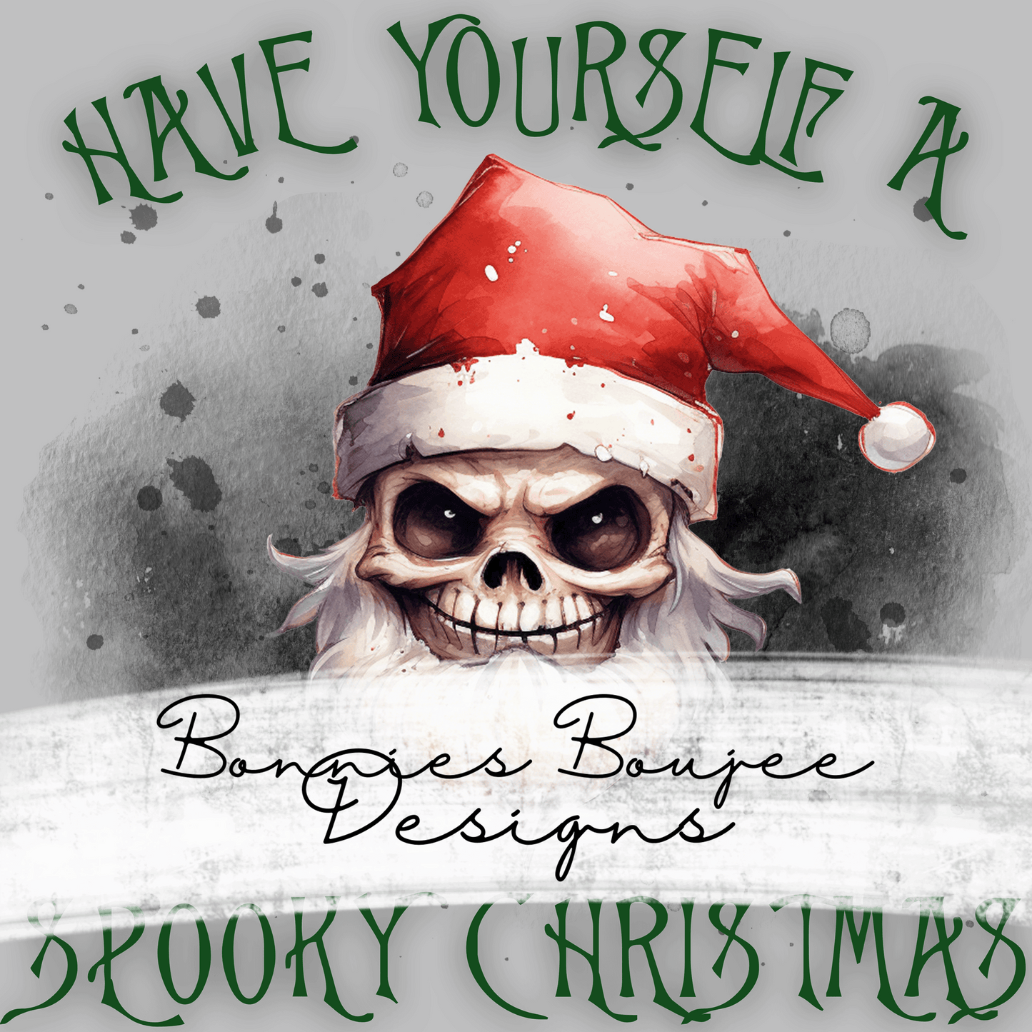 Skull Santa - Sub PNG - Coordinating