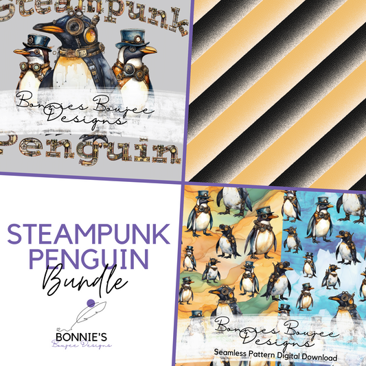 Steampunk Penguin Bundle Purchase