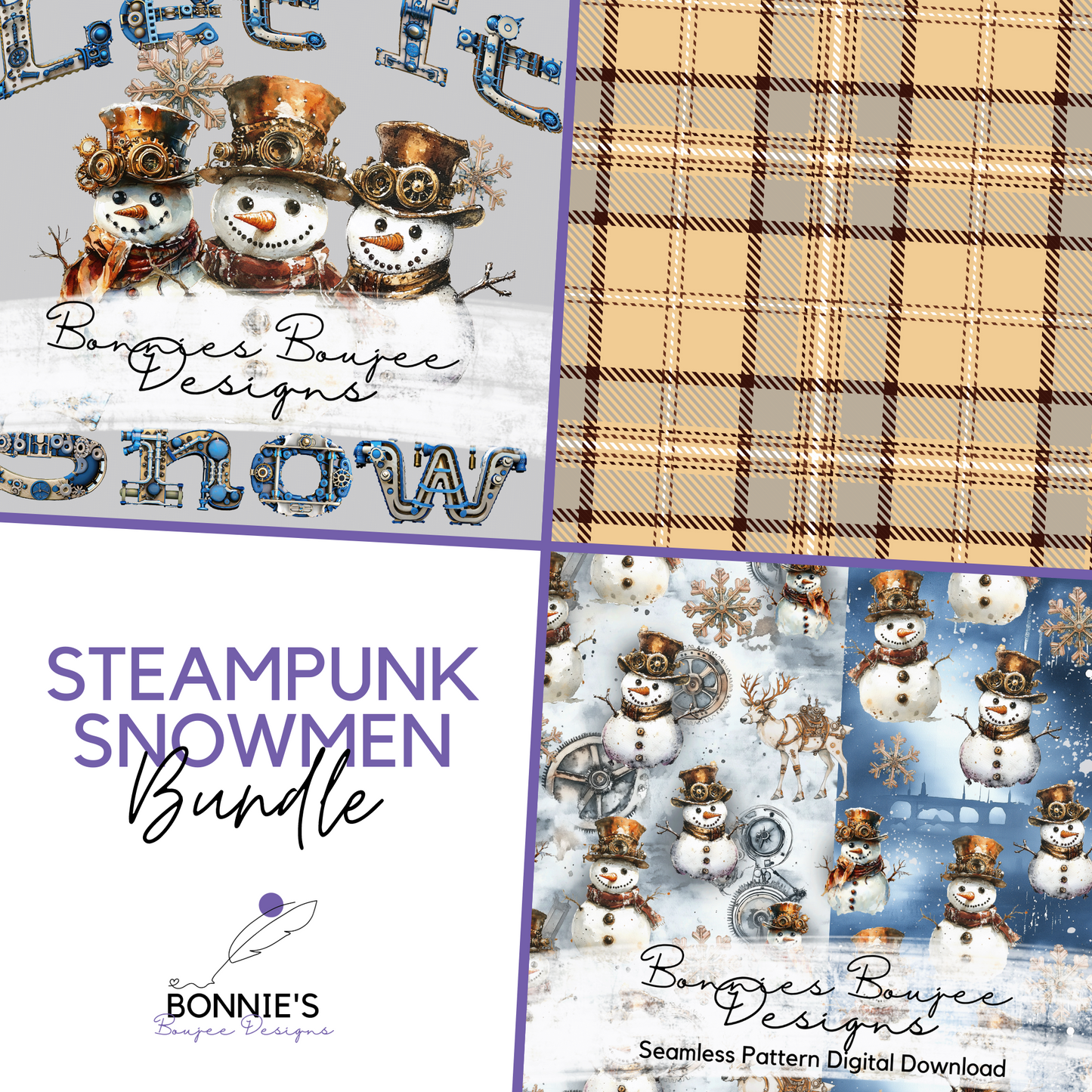 Steampunk Snowman Bundle Purchase