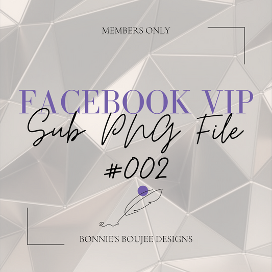 Facebook VIP Sub PNG #002