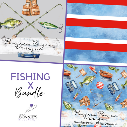 Watercolor Fishing X Bundle Purchase