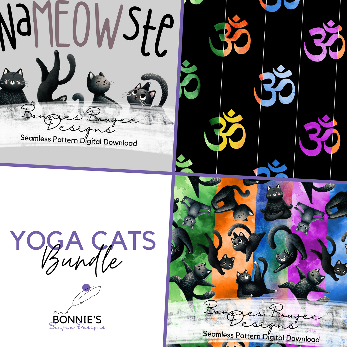 Yoga Cats Bundle Purchase