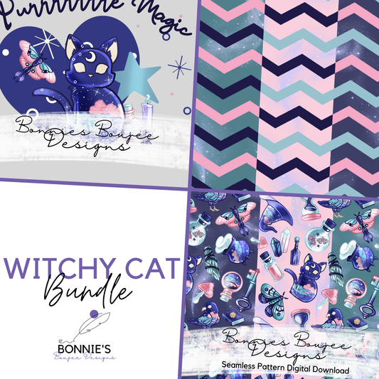 Witchy Celestial Cat Bundle Purchase
