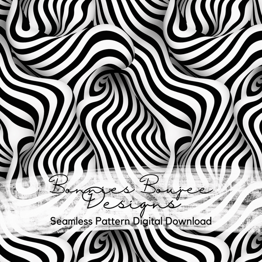 Optical Illusion with Black and White Seamless File