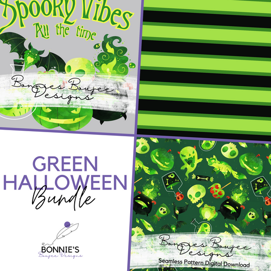 Green Halloween Bundle Purchase